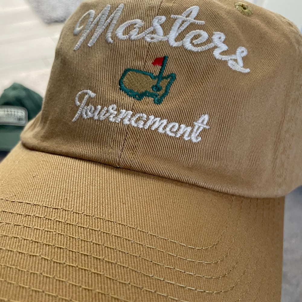 Burkmans Place Augusta Nationals Masters hats. Rare. Adult NWT. Members only.